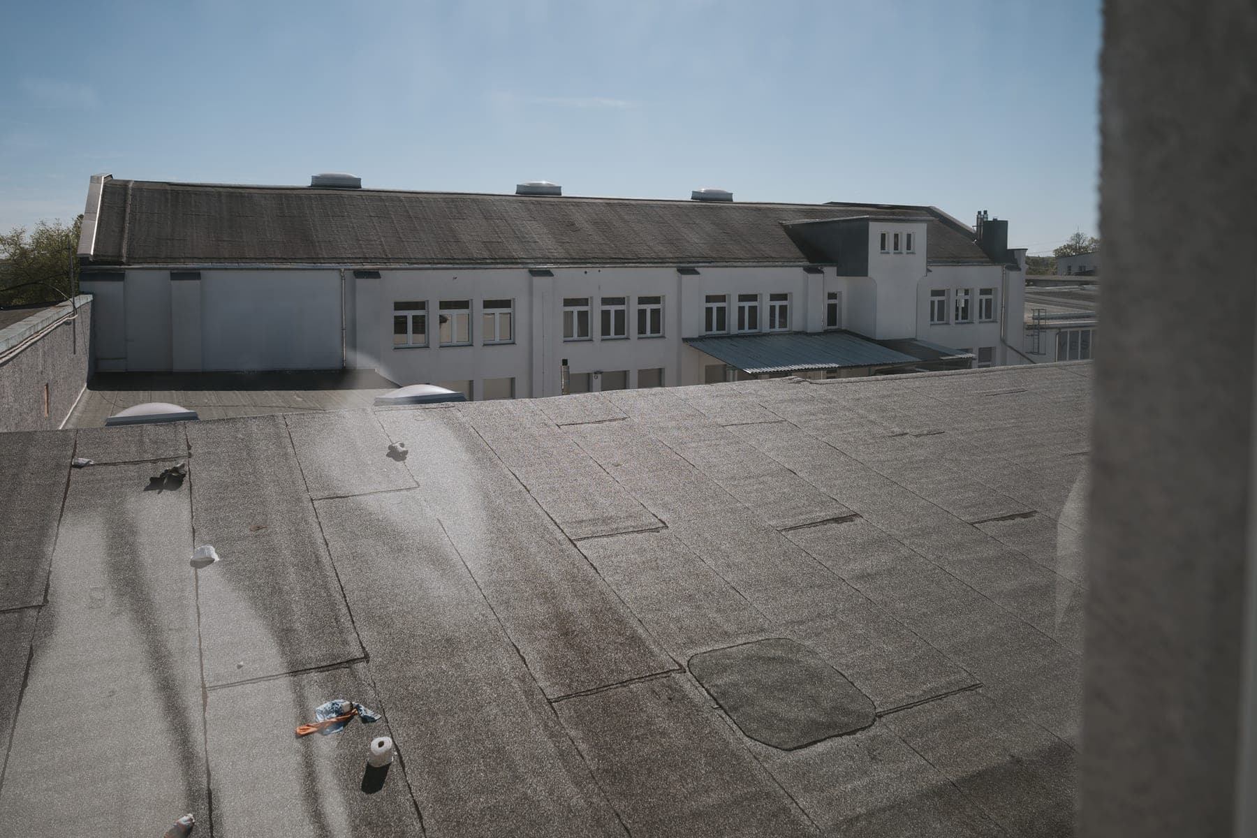 Gebäude 8 — Ausblick aus dem Gebäude, Aufnahme 166