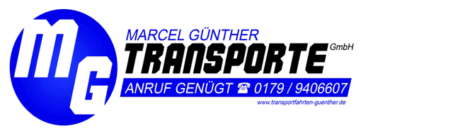 Marcel Günther Transporte GmbH Logo